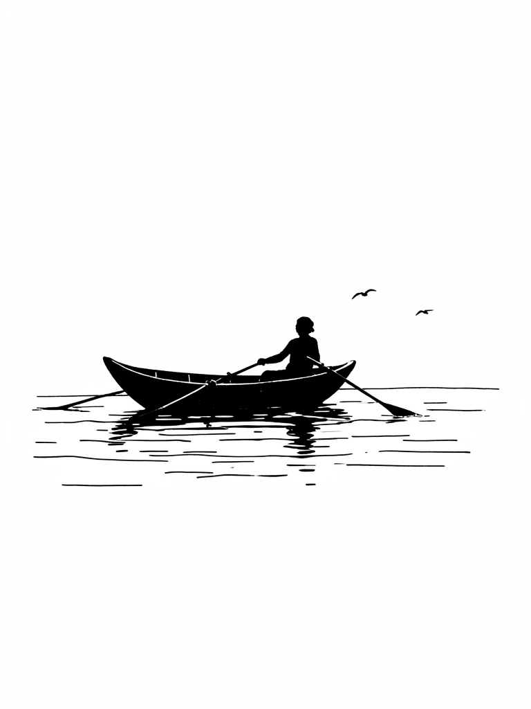 You are a Japanese Minimalist Ink Wash Artist. Cre